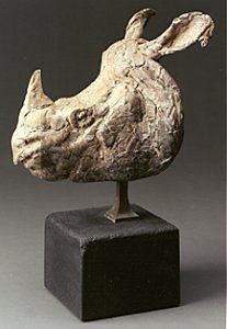 Carlson - Asian One-horned Rhino Head