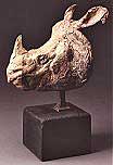 George Carlson - Asian One-Horned Rhino Head